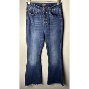 Judy Blue Dark Blue Flare Jeans